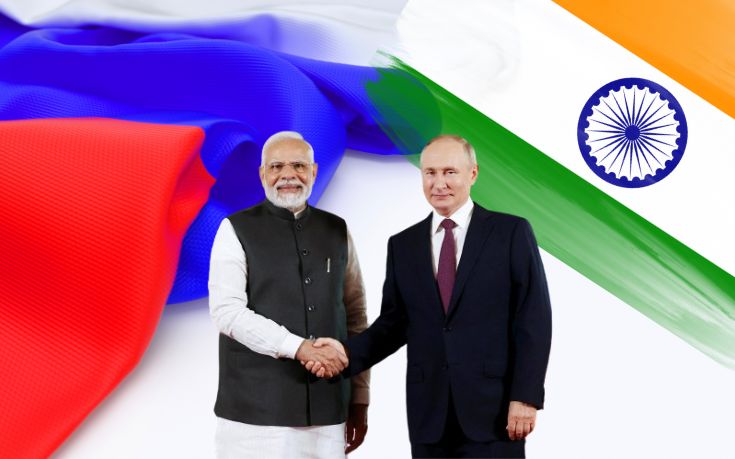 Modi's visit to Russia