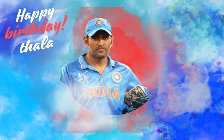 Happy Birthday MS Dhoni