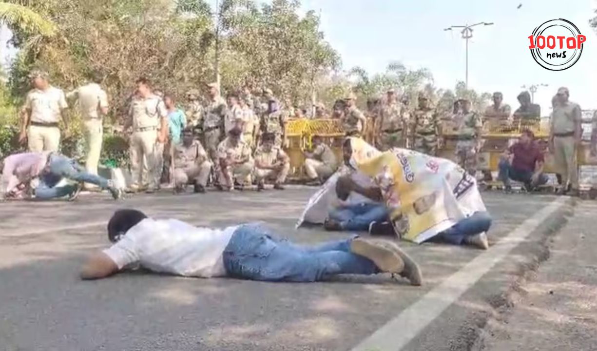 Bees Attack Congress Workers