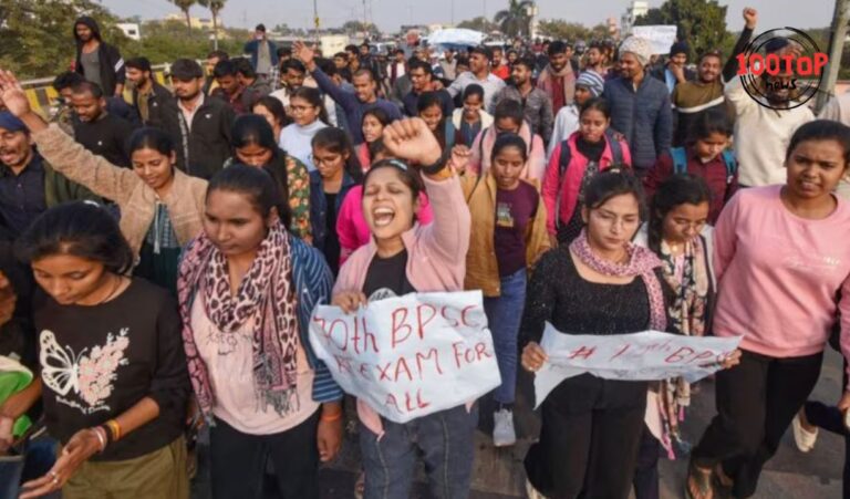 Protest In Bihar For BPSC Exam